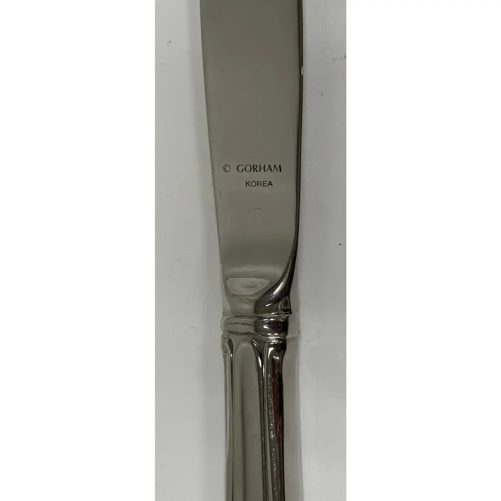 Gorham Lady Anne Stainless Steel Flatware Set. KT110